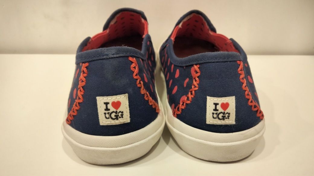 Нові жіночі сліпони UGG 38 р. уггі  кеди текстильні мокасини
