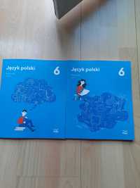 podręczniki j polski dwie części kl 6