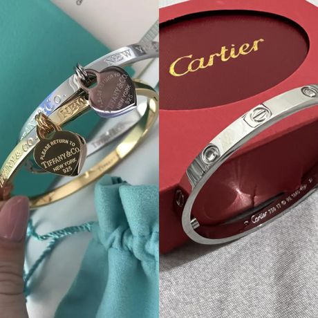 Браслеты Картье Cartier(разные) Тиффани/Tiffany + подвески, кольца