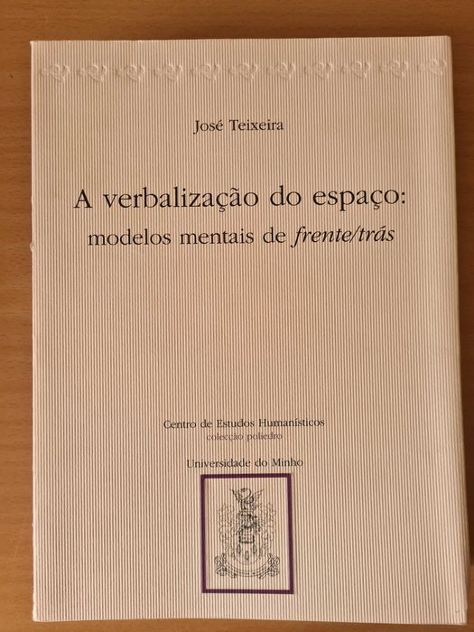 Livro "A Verbalização do Espaço" de José Teixeira
