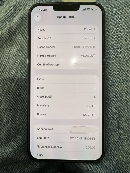 Iphone 13 Pro Max 512 Sky Blue