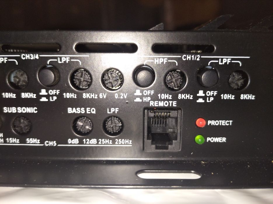 Усилитель Урал-Победа 5-канальный.