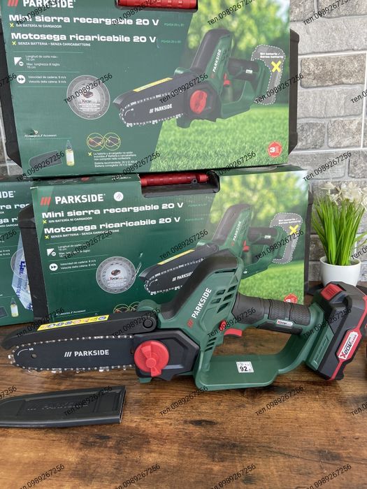Акумуляторна цепна міні пила,ланцюгова, сучкорез, сучкоріз PARKSIDE