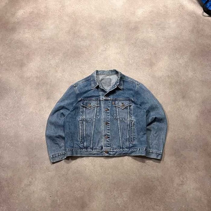 Vintage Kurtka Jeansowa Levi’s Orange Tab Jacket Boxy Fit Retro Y2K