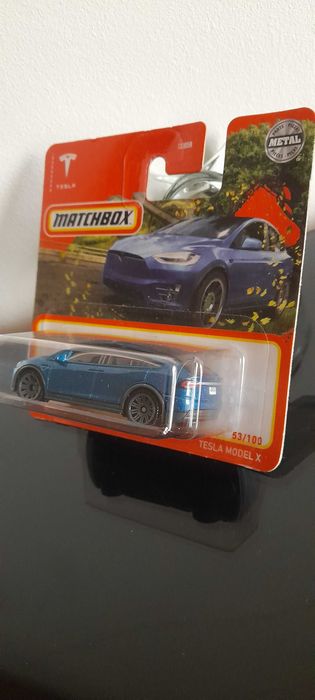 Tesla model x da matcbox