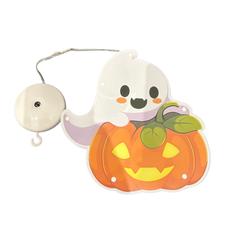 Lampka LED z dźwiękiem, dekoracja na halloween nr.8009