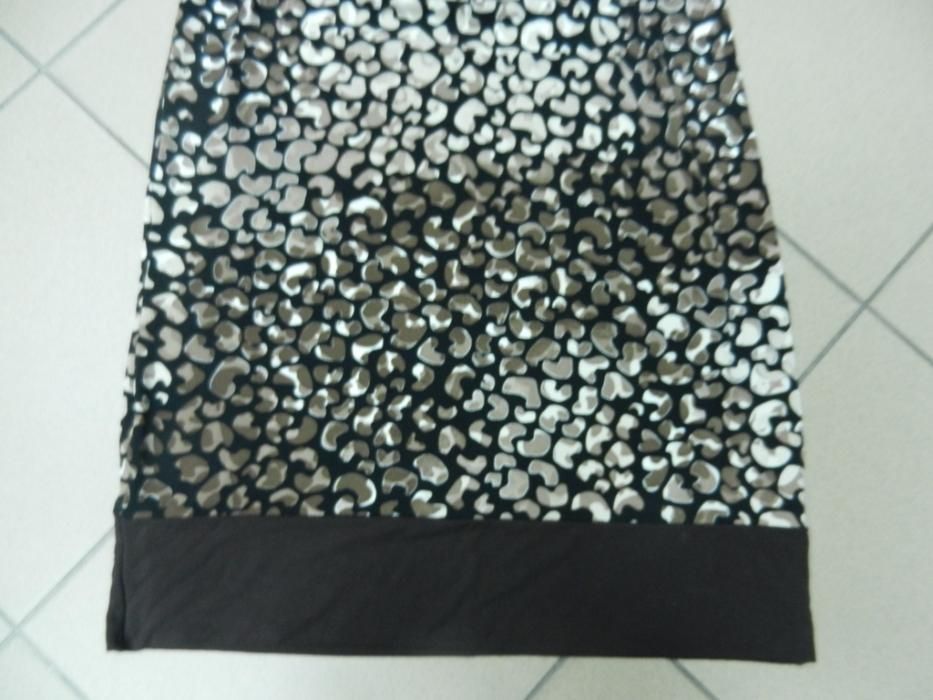 Sukienka panterka ołówek 40/42 L/XL