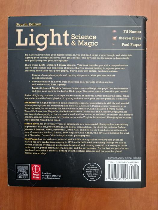 Light Science & Magic  - livro sobre a luz na fotografia