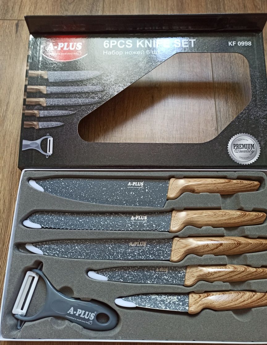 набор кухонных ножей с 6 предметов