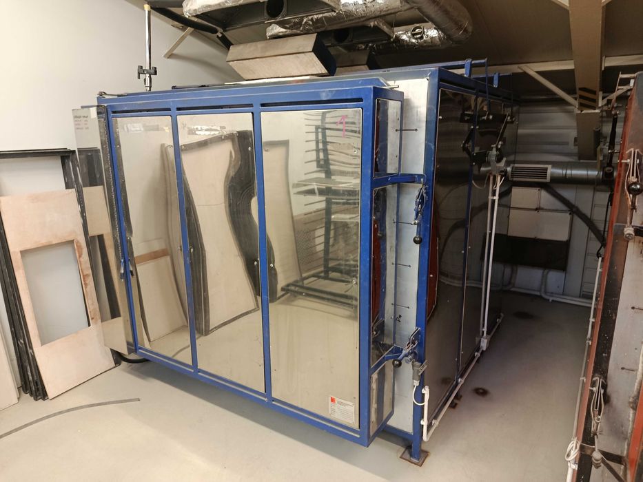 Piec elektr. komorowy 150x120x140 cm do szkła, ceramiki, hartowania