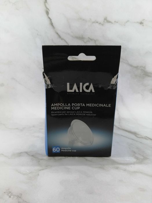 Laica ANE046 kubeczki na leki do inhalatorów ultradźwiękowych 60szt.