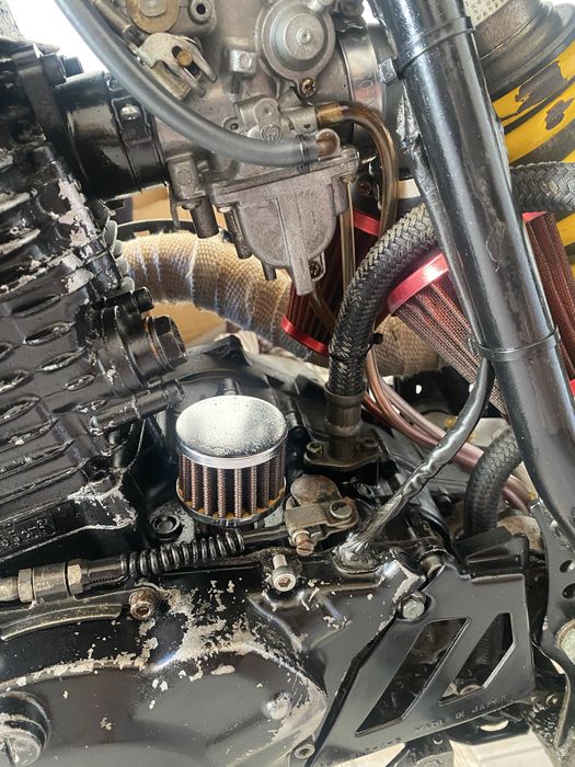 Yamaha xt600 scrambler