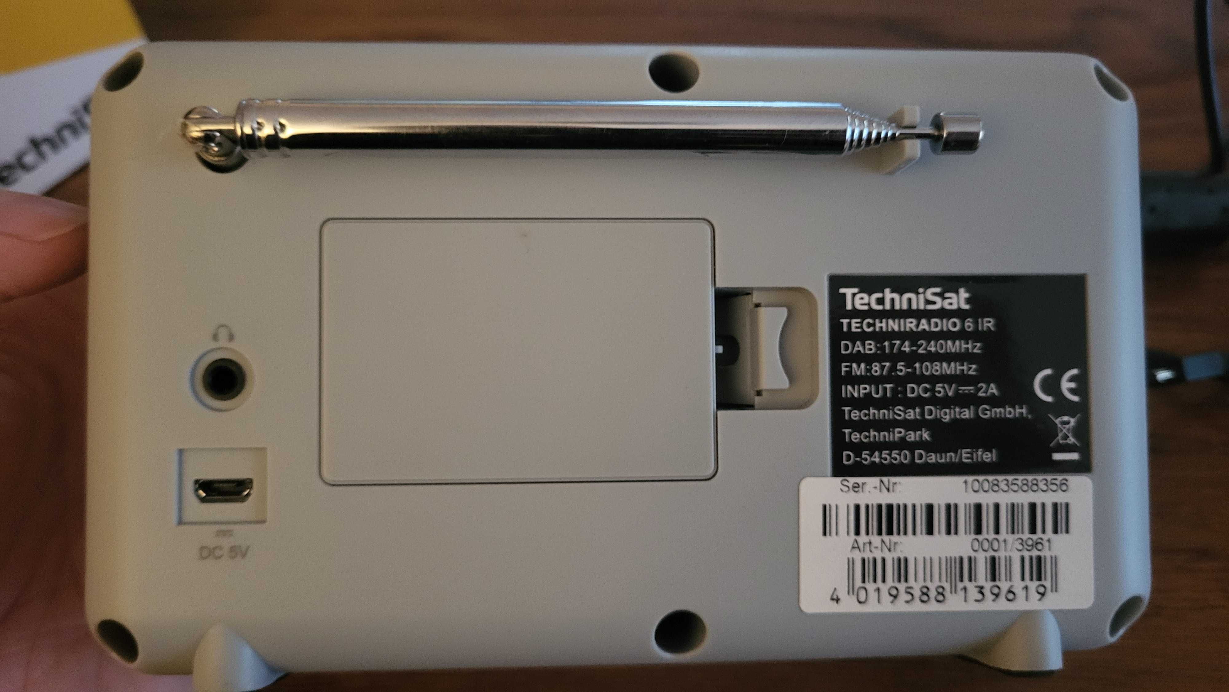 Nowe Radio DAB+ Technisat Techniradio 6 IR