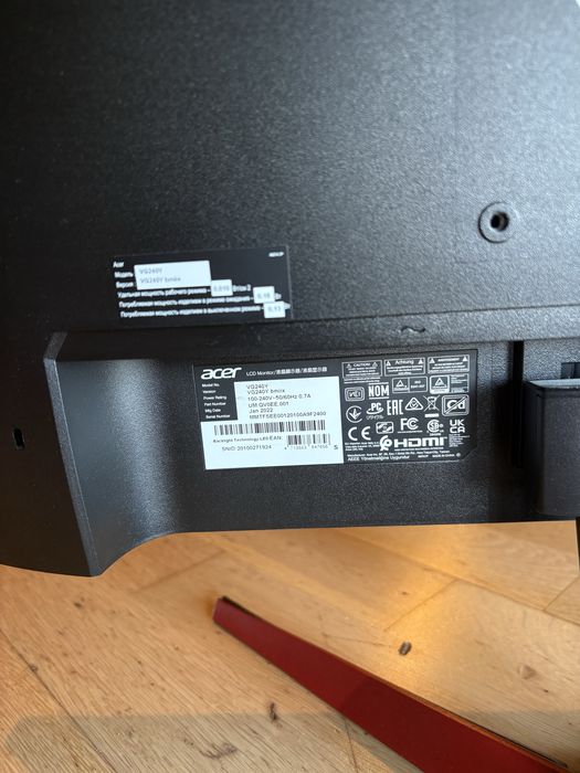 Monitor ACER (uszkodzony)