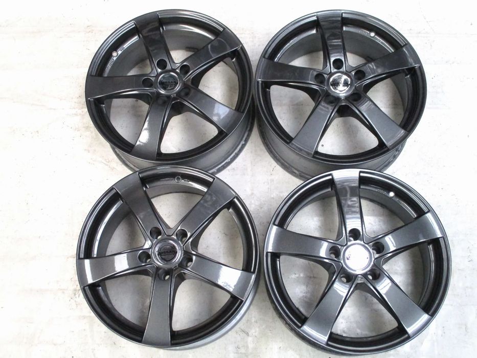 FELGI ALUMINIOWE 17 NISSAN JUKE LEAF PRIMERA P12 QASHQAI QASHQAI+II   X-TRAIL PULSAR ET38
