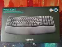 Клавиатура Logitech Wave Keys Bluetooth/Wireless Black