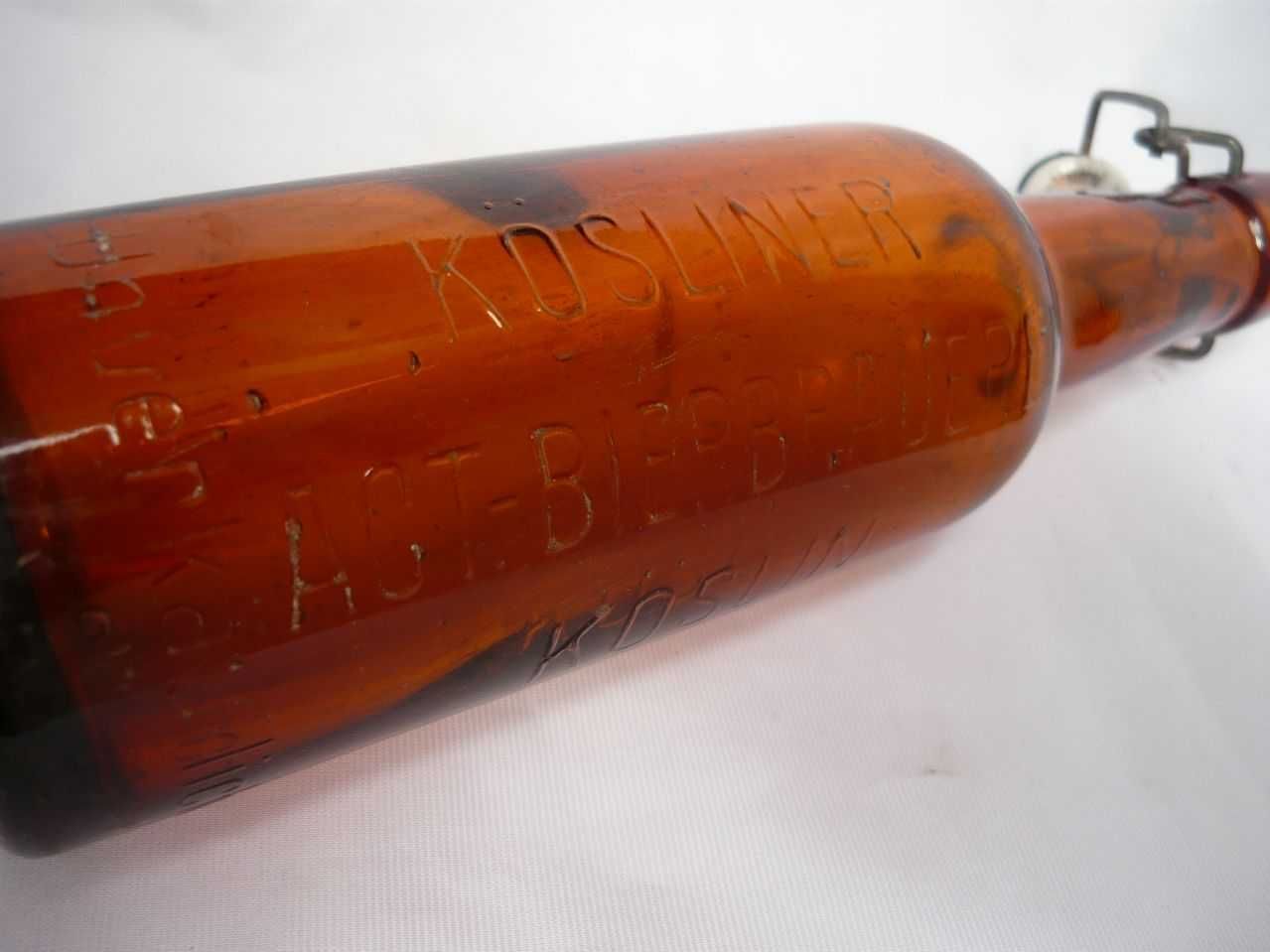 butelka Koszalin/Koslin, przedwojenna, II wojna światowa