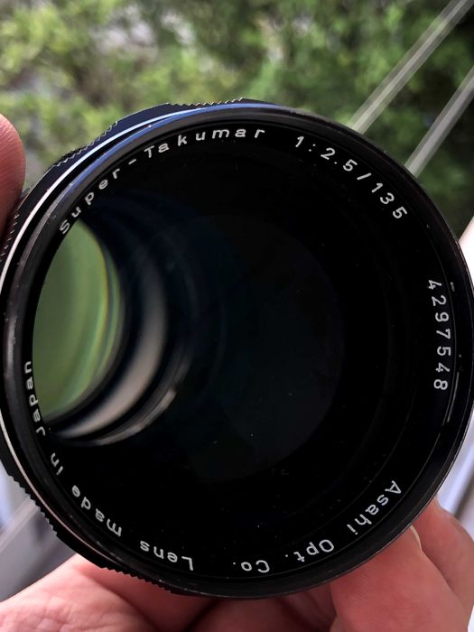 Asahi Takumar 135mm f/2.5 (M42) 1970 - Lente Como Nova!