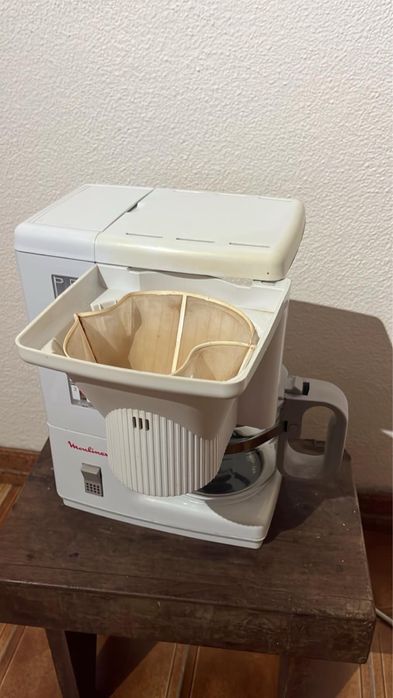 Cafeteira Moulinex Filtro Vintage Branca