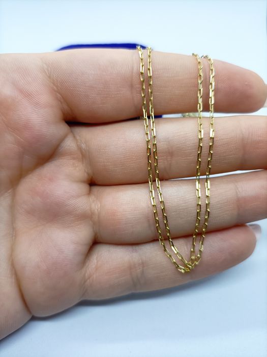 Klasyczny łańcuszek ze złota, złoto pr 585