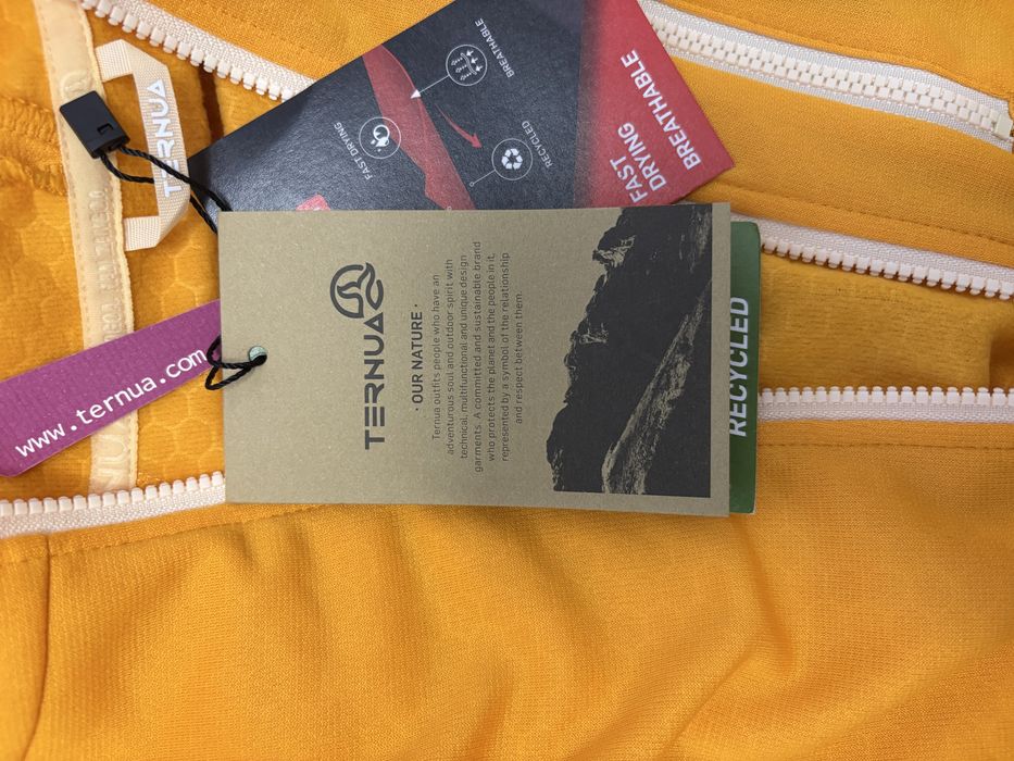 Ternua Bluza sportowa BERLANA 2.0 – Fresh Mandarin (nowa, damska)