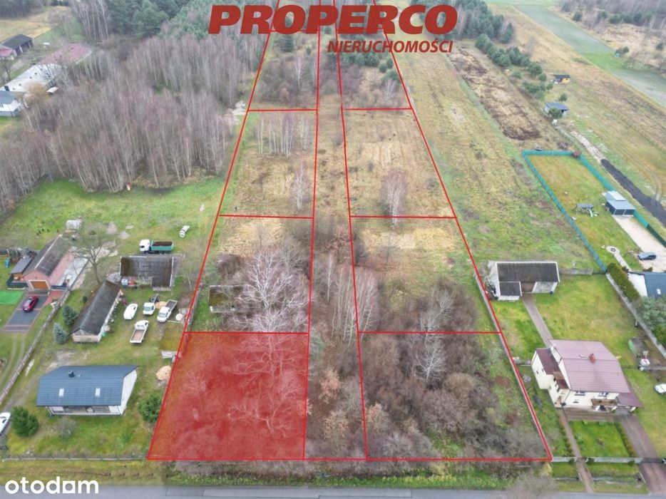 Działka 1020m2, ul. Wrzosowa, Micigózd