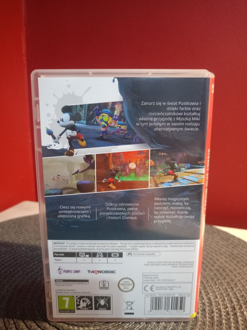 Epic Mickey Rebrushed Nintendo Switch