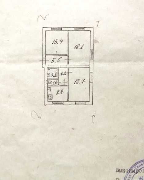 Продам 3 кімнатну квартиру, "сталінка", Голосіівський, пр-т Науки 42