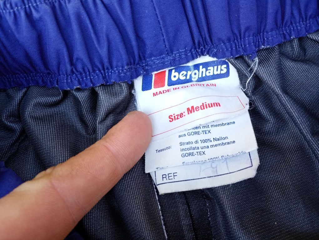 Sztormiak żeglarski komplet berghaus Gore-Tex r. M