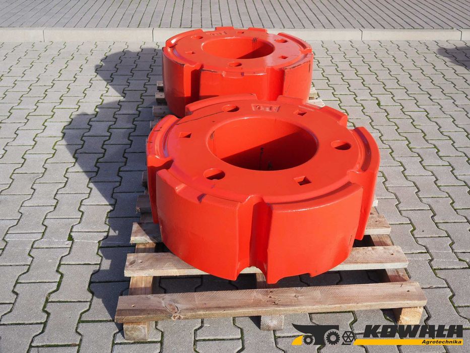 Claas, Fendt - obciążniki kół tylnych, balast, 1000 kg