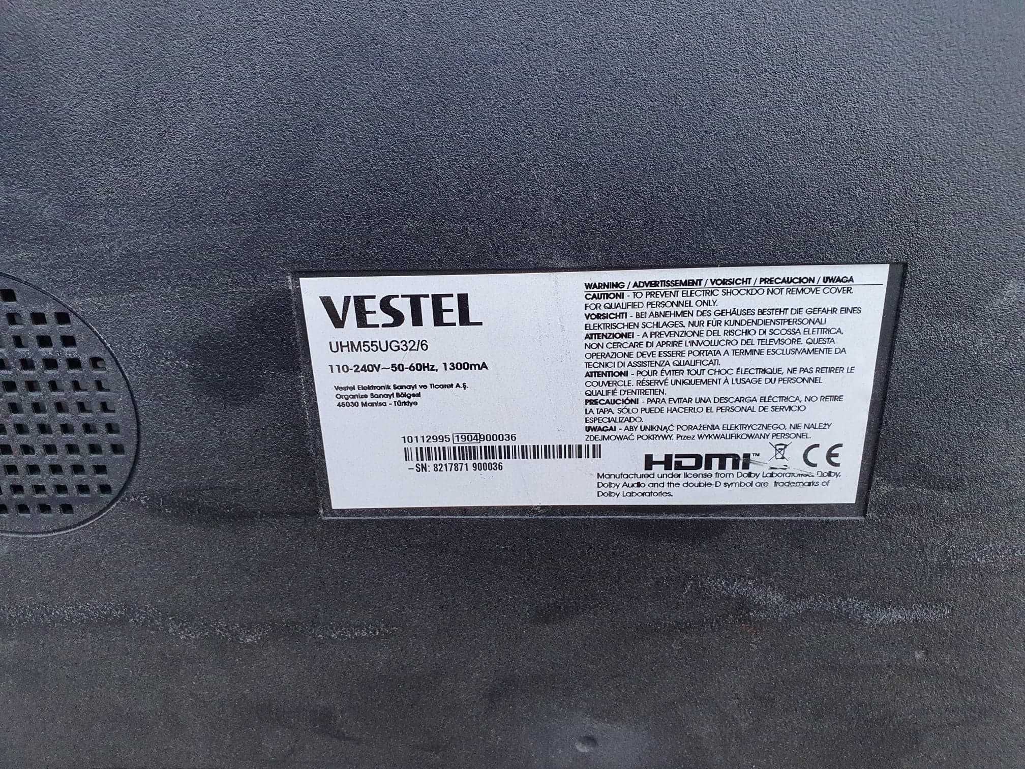 VESTEL UHD 55" UHM55UG32/6
IPS LED monitor reklamowy przemysłowy