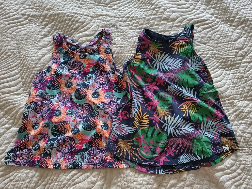 2 bluzki letnie coccodrillo i cool club r.140