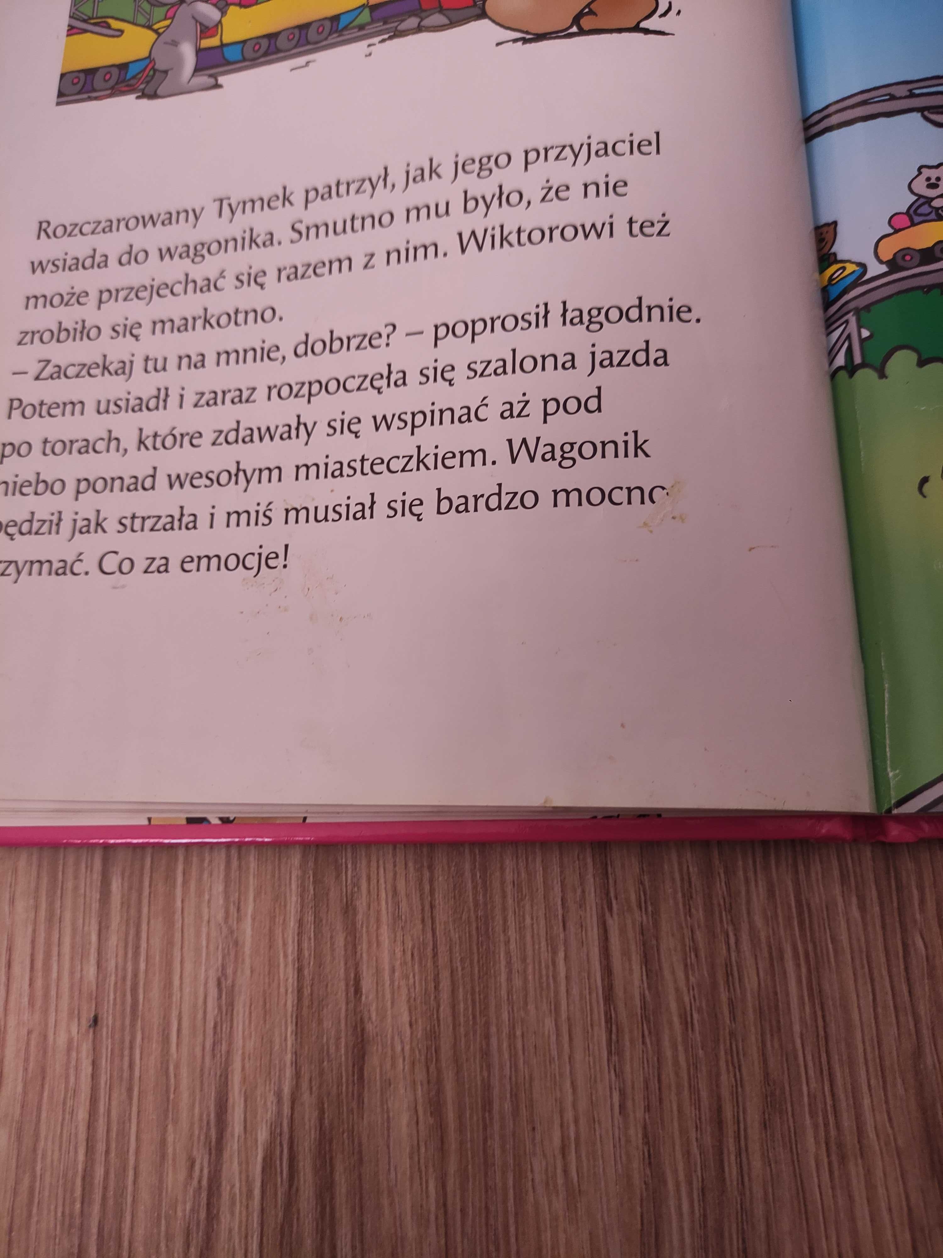 Książeczka Wiktor w wesołym miasteczku