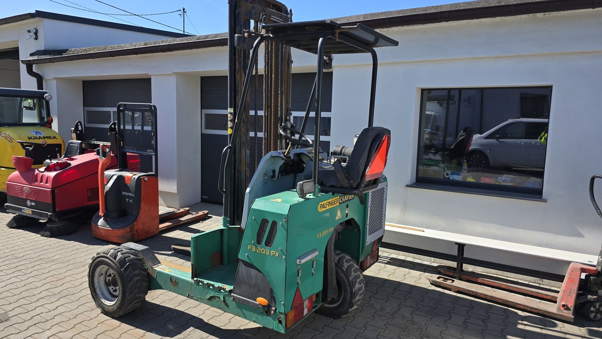 Wózek widłowy Palfinger F3 203 PX  3x3   2011 nie moffet terenowy