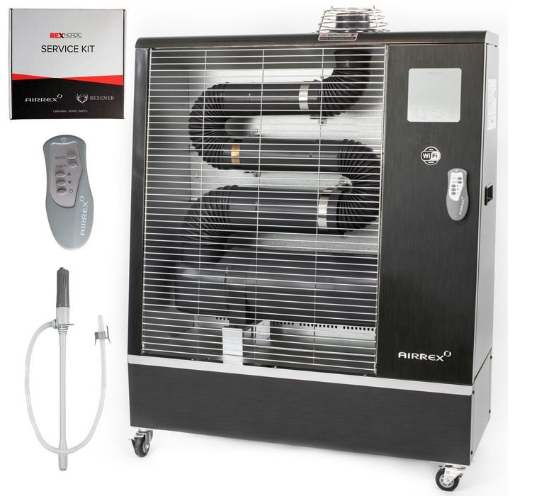 Airrex AH-200i – tanie ogrzewanie hali warsztatu magazynu na olej ON