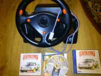 Sega Dreamcast kierownica + sega relly