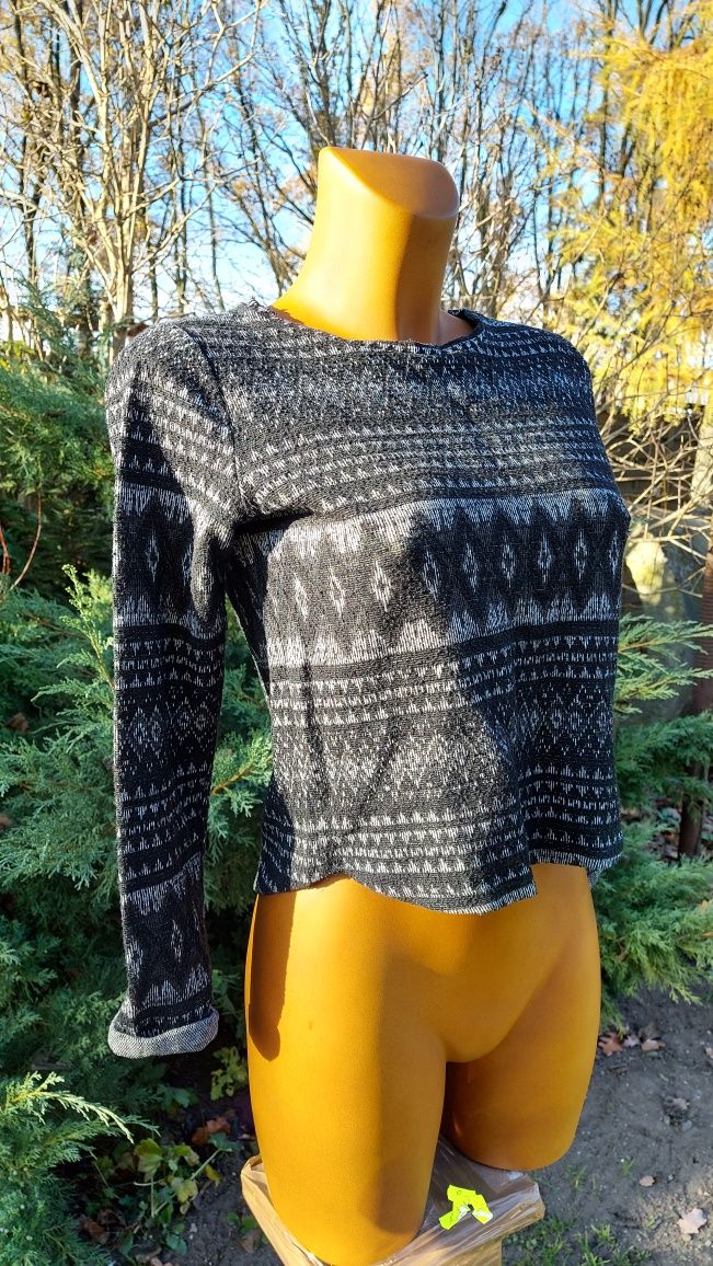 Sweter dziewczęcy ciepły wiek 12/14 lat firma H&M
