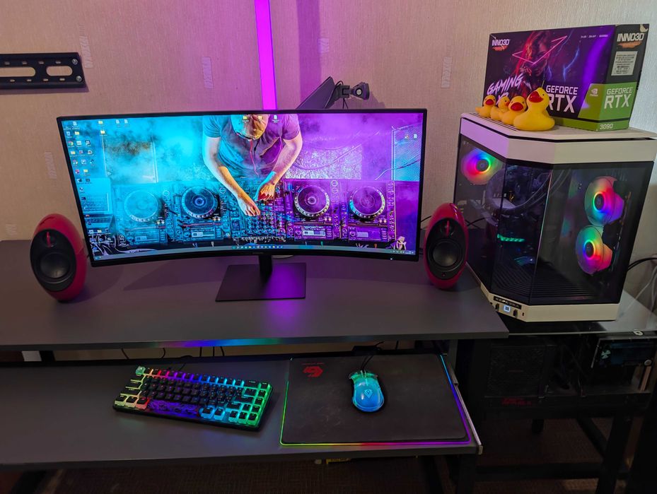 Монітор Xiaomi Gaming Monitor G34WQi 3440x1440 3K HDR 180Hz 1 ms