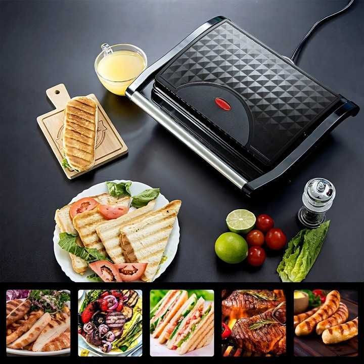 kontaktowy GRILL ELEKTRYCZNY Maragall E345 czarny 750 W Panini