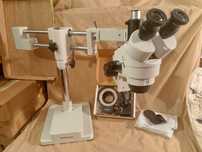 Trinokular Boom Statyw stereo mikroskop stereoskopowy Vevor Techrebal