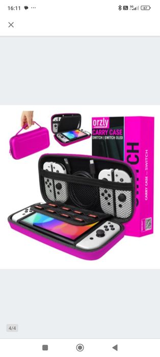 Nintendo switch etui twarde Orzly
