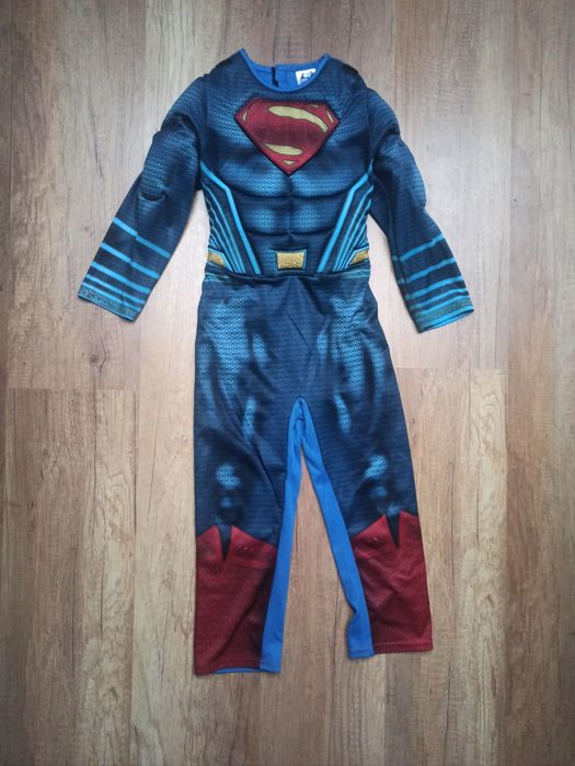 Super- Man przebranie strój karnawałowy 5 - 6 lat na bal przebierańców
