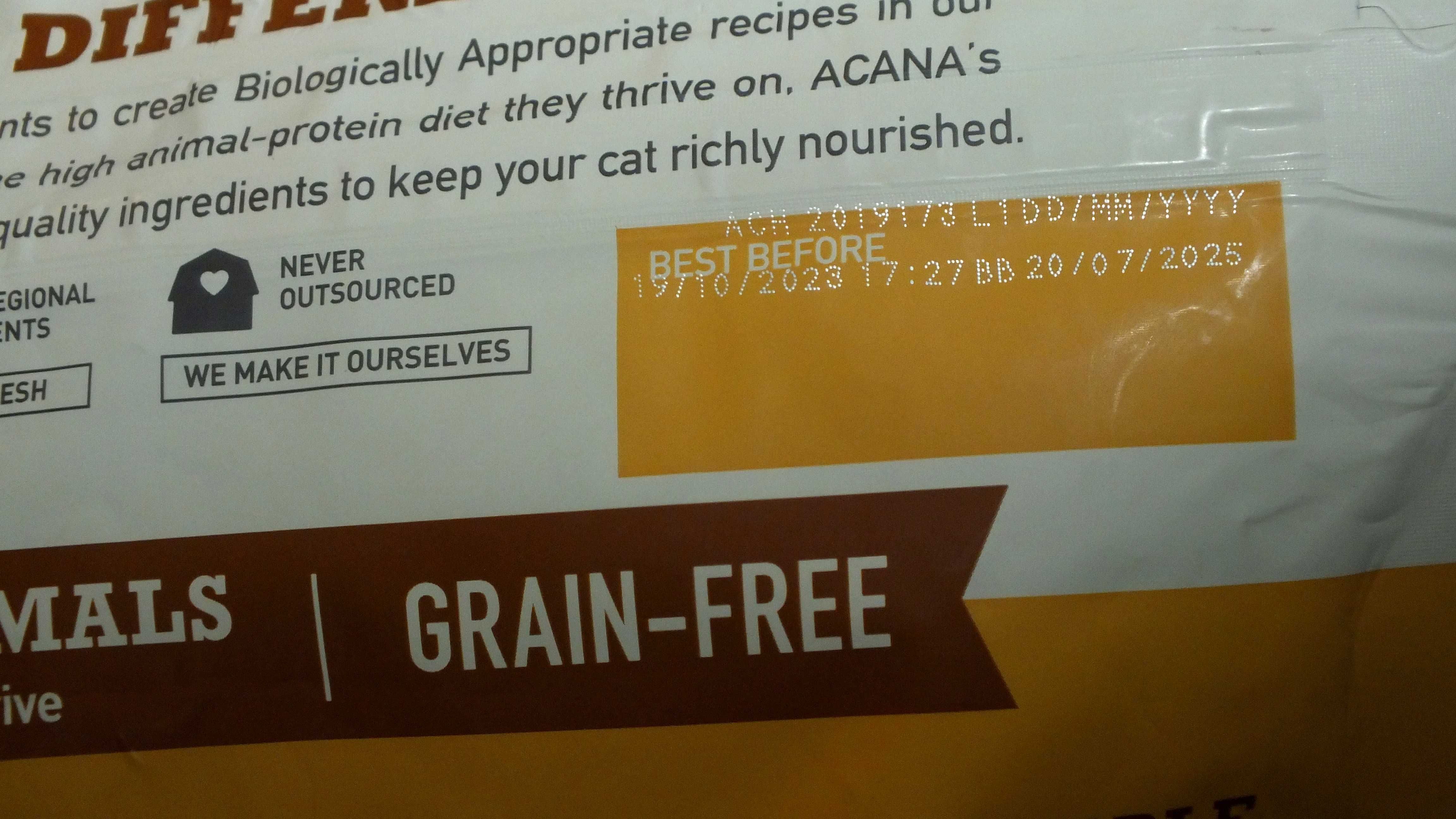Сухой корм для котов Acana / 4.5 кг
