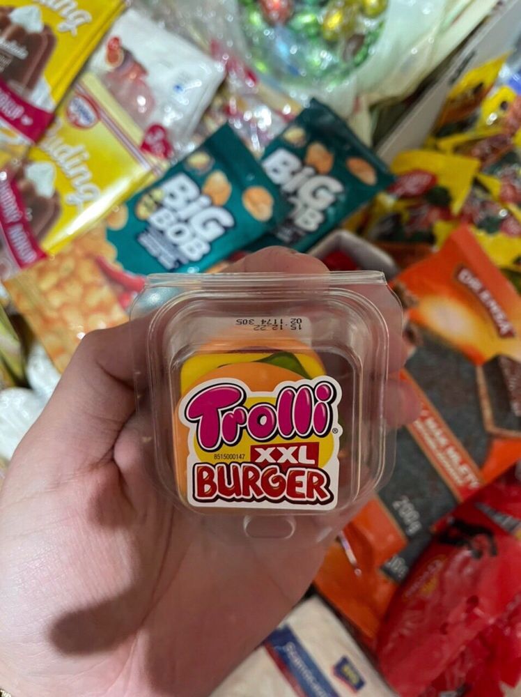 Тролли бургер ххл / желейки / Trolli burger xxl 50g
