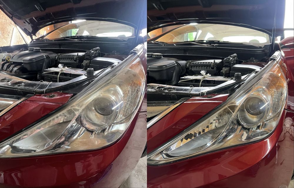 Поліровка фар, відновлення фар, фанарів