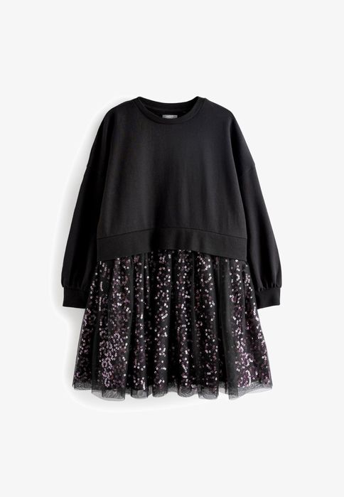 Сукня світшот з паєтками Next