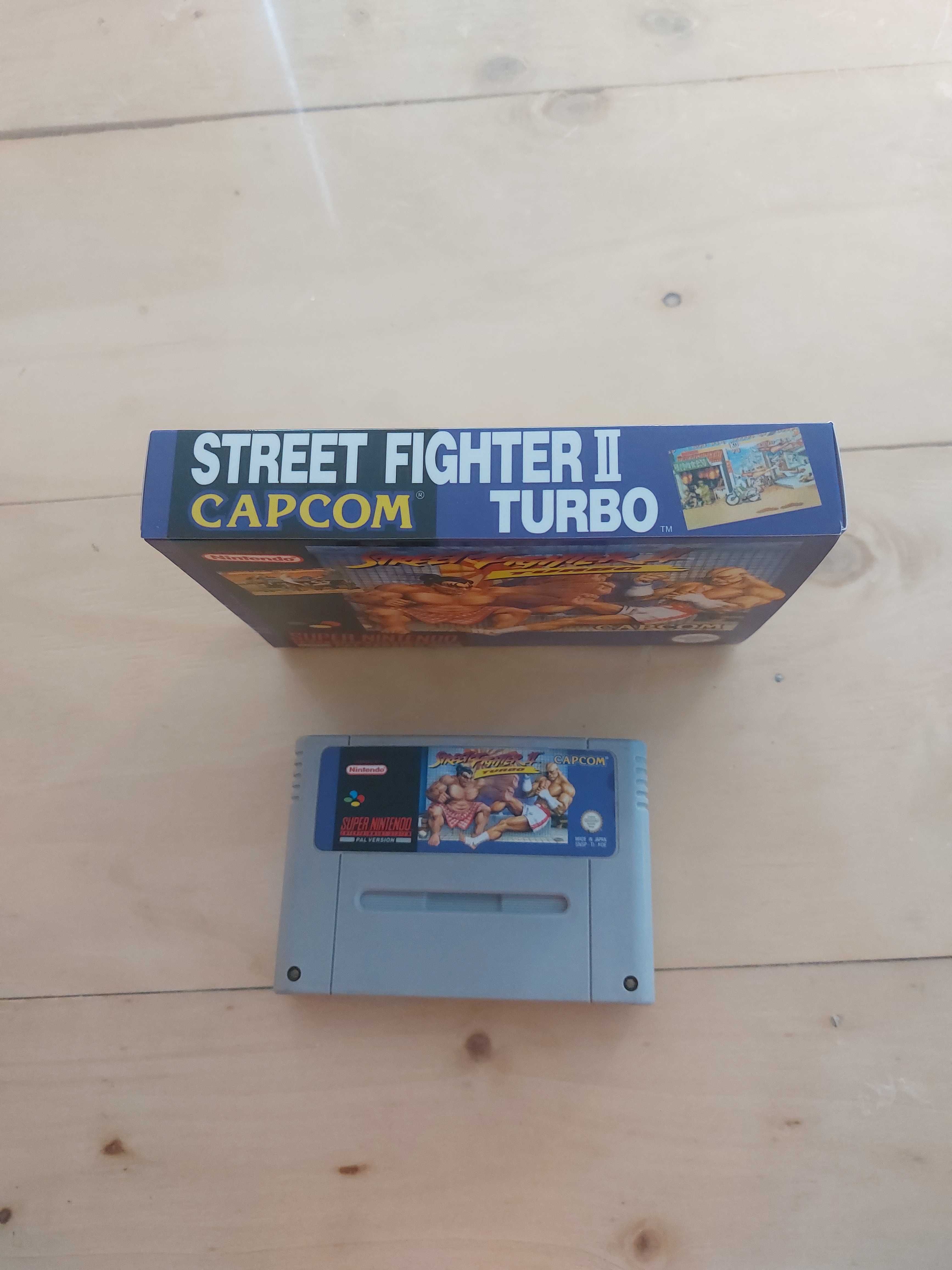 Jogo super nintendo street fighter turbo II