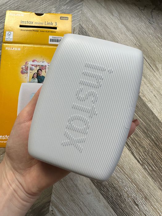 Drukarka zdjęć FUJIFILM Instax Mini Link 3 Biała Clay White bluetooth