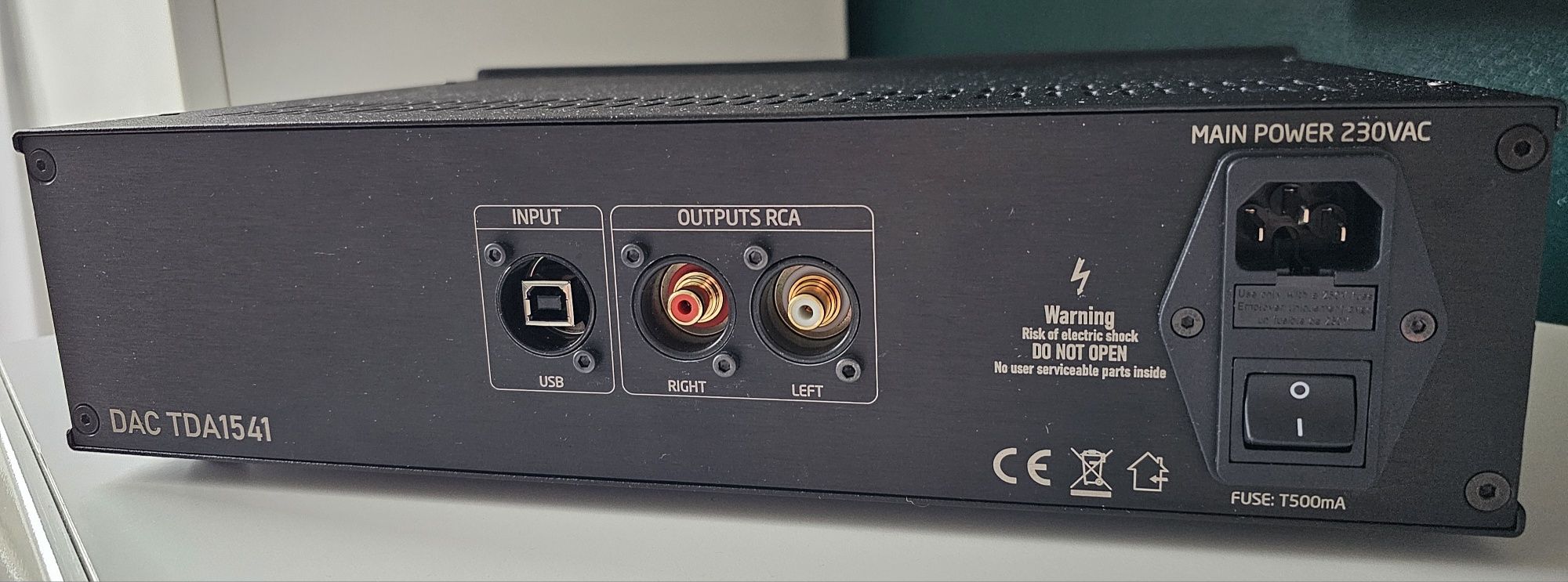 DAC TDA1541 przetwornik cyfrowo-analogowy diy