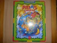 Atlas świata dla dzieci - puzzle